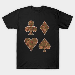 The Four French Suits Camouflage T-Shirt